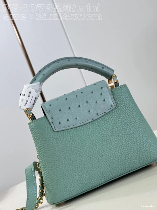 VUITTON CAPUCINES MINI-22*12*8CM LOUIS 1228